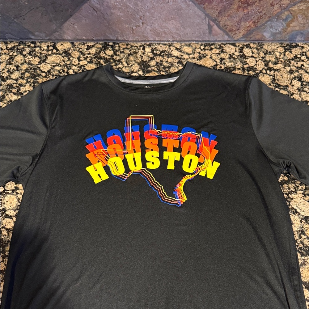 Black Houston Graphic T-Shirt